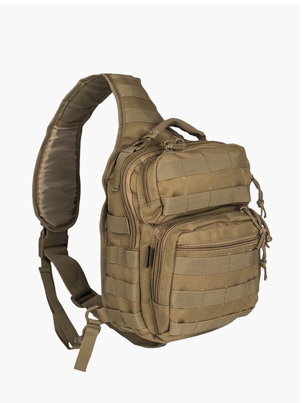 Рюкзак однолямковий MIL-TEC ASSAULT COYOTE SMALL 10 L