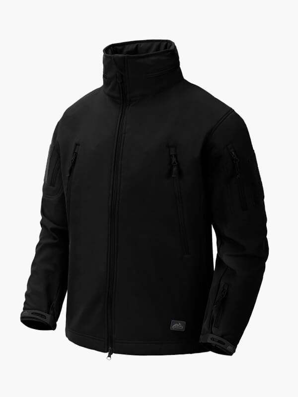 Куртка HELIKON GUNFIGHTER - SHARK SKIN WINDBLOCKER BLACK